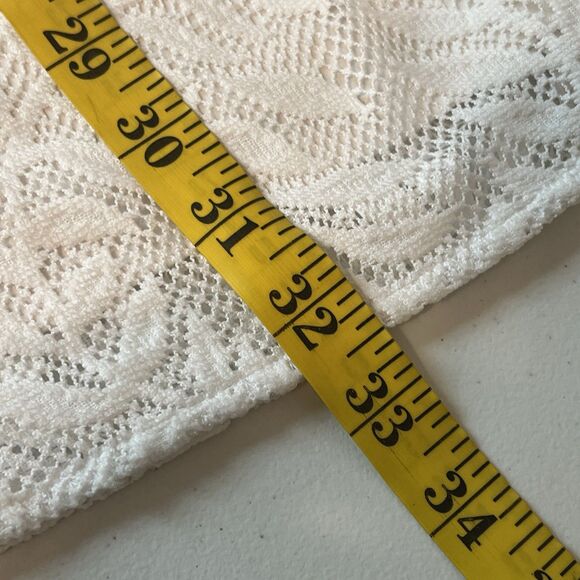 Lilly Pulitzer Nevie Dress White Swirling Leaf Off Shoulder Dress Resort - Picture 13 of 14